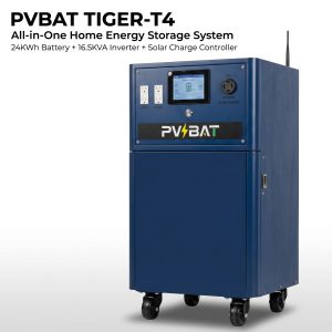pvbat tiger t4 72 24kwh all in one portable power station