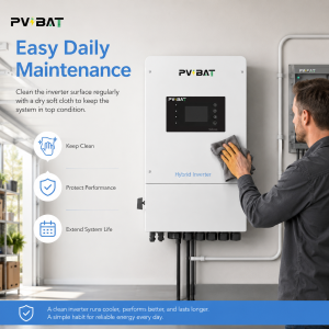 Home Energy Storage System Maintenance Guide: PVBAT Shows You How to Extend the Lifespan of Your Equipment